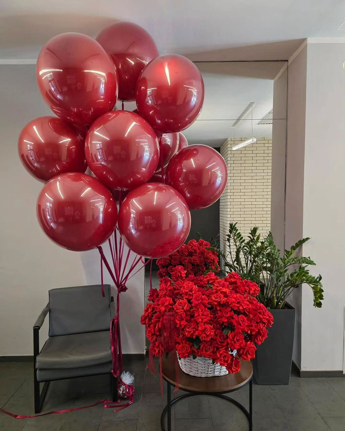 Luxury Red Balloon Bouquet 🎈❤️