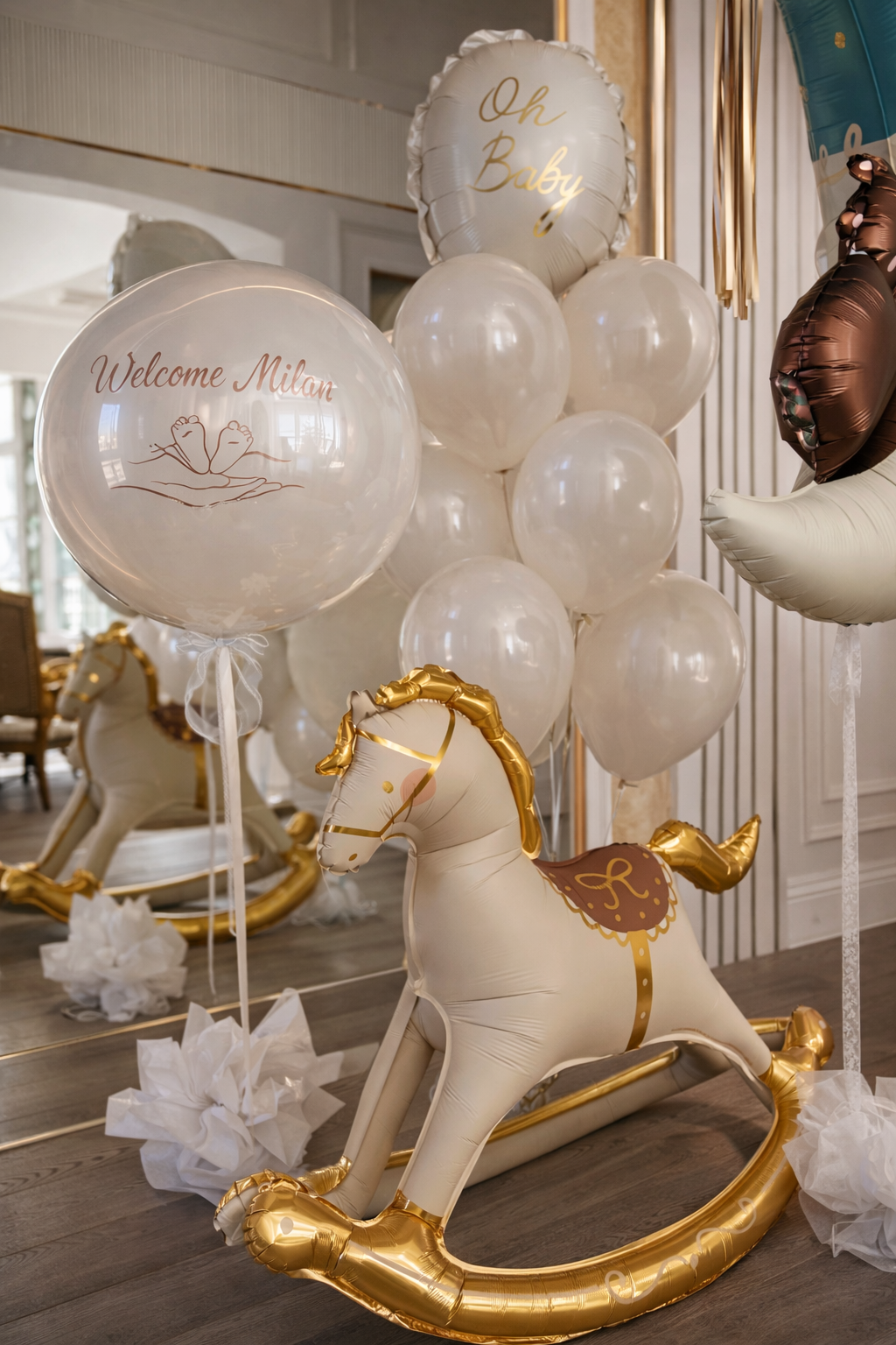 ✨ Oh Baby Luxury Balloon Set