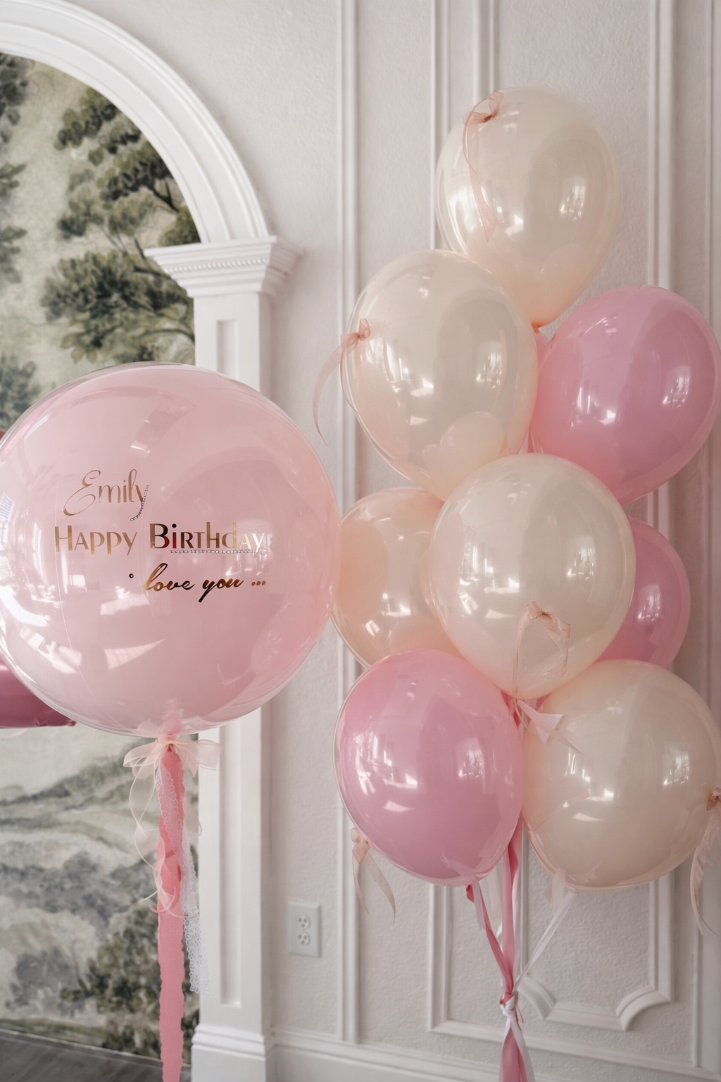 ✨ Personalized Birthday Balloon Set