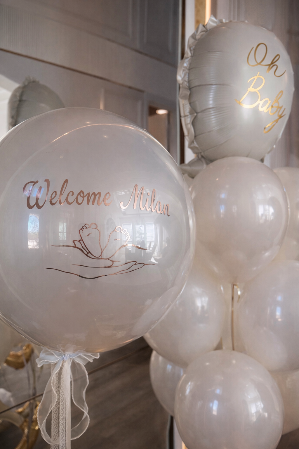 ✨ Oh Baby Luxury Balloon Set