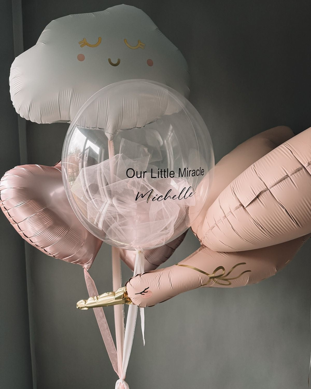 Our Little Miracle Balloon Set 🎀✨