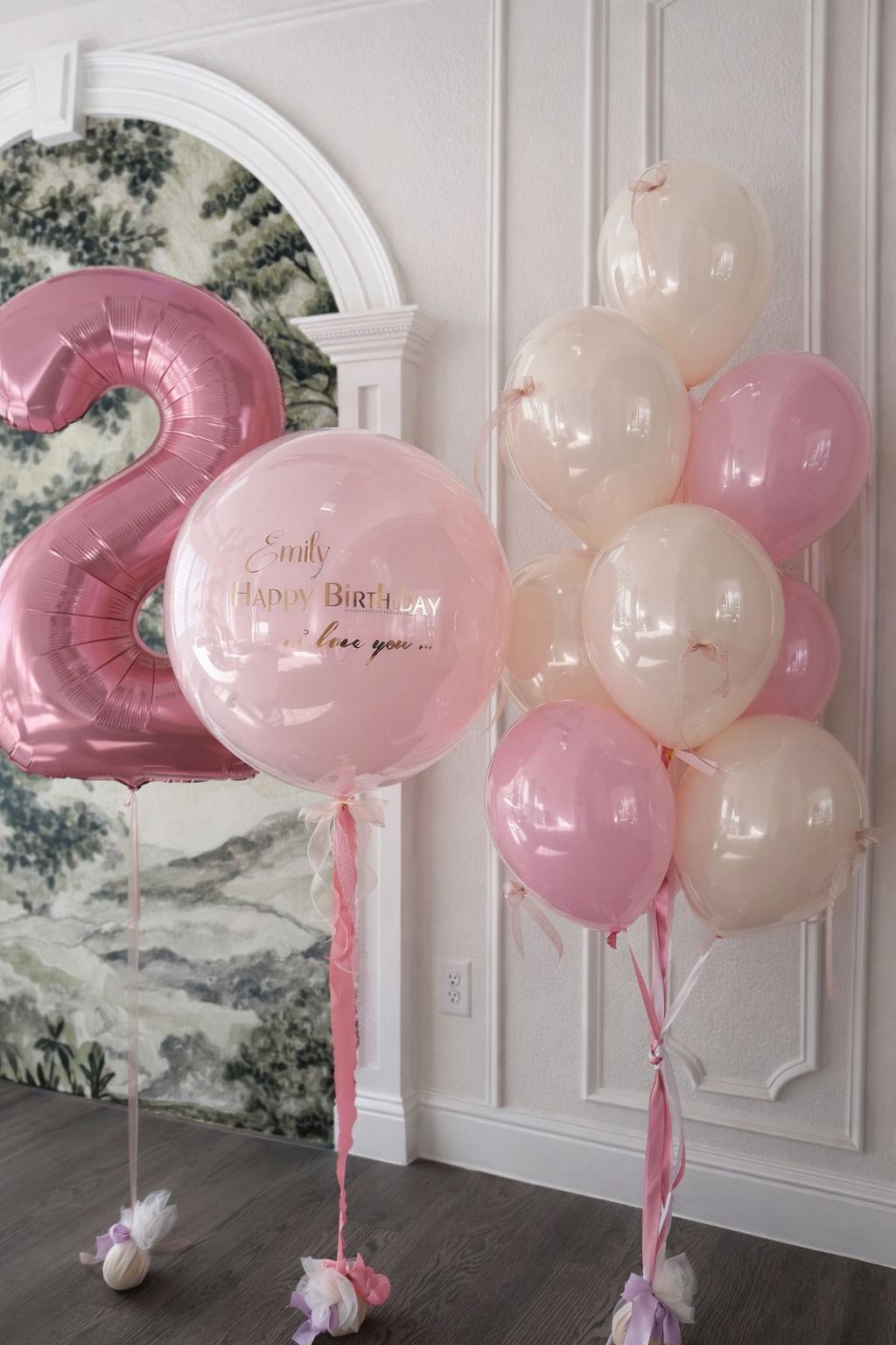 ✨ Personalized Birthday Balloon Set