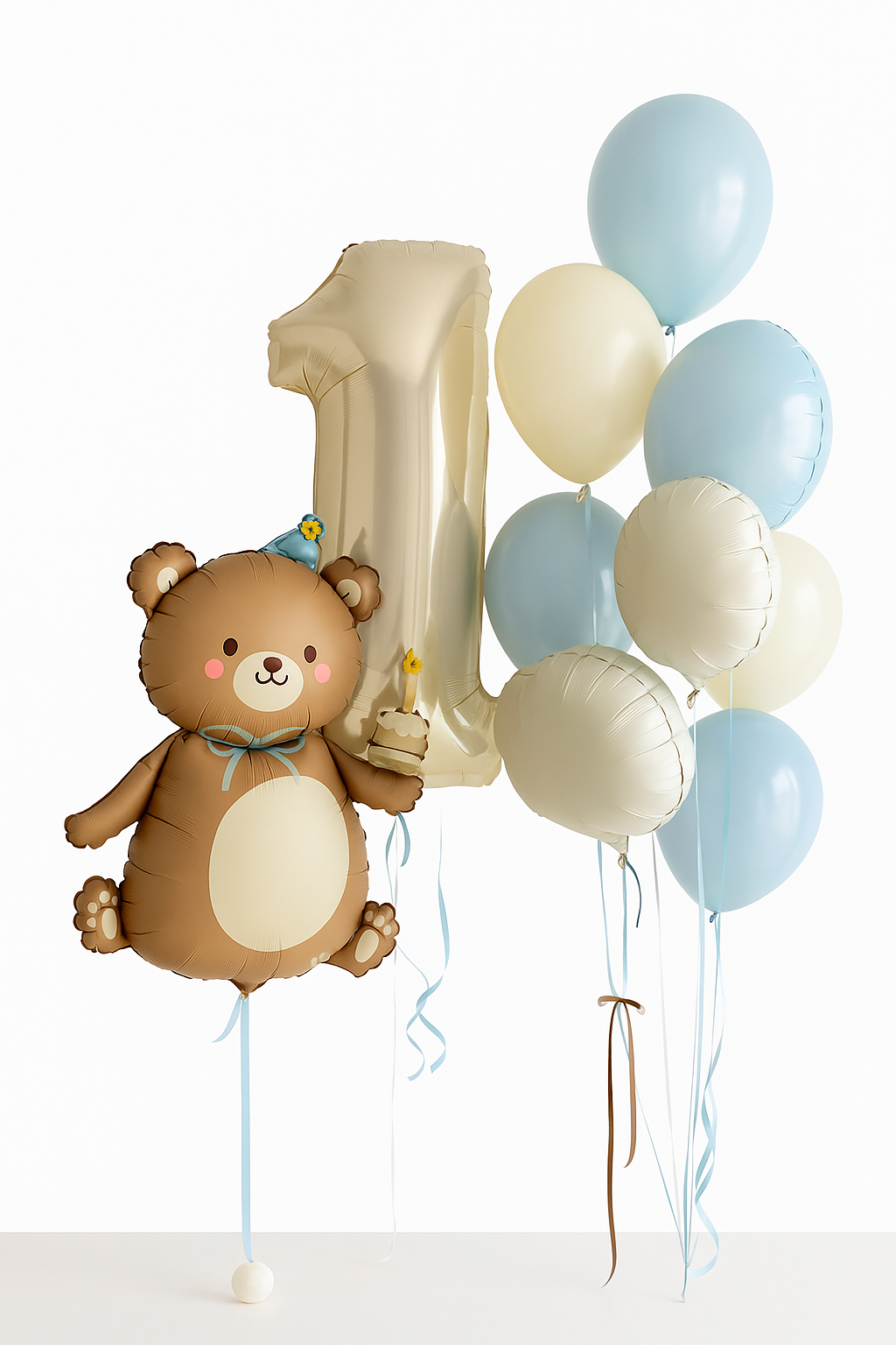 Teddy’s First Birthday Balloon Set
