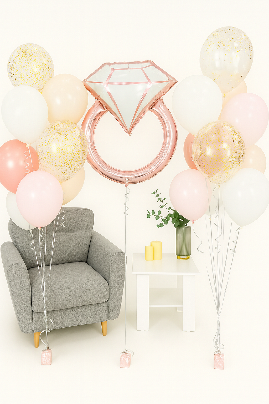 She Said Yes Balloon Set