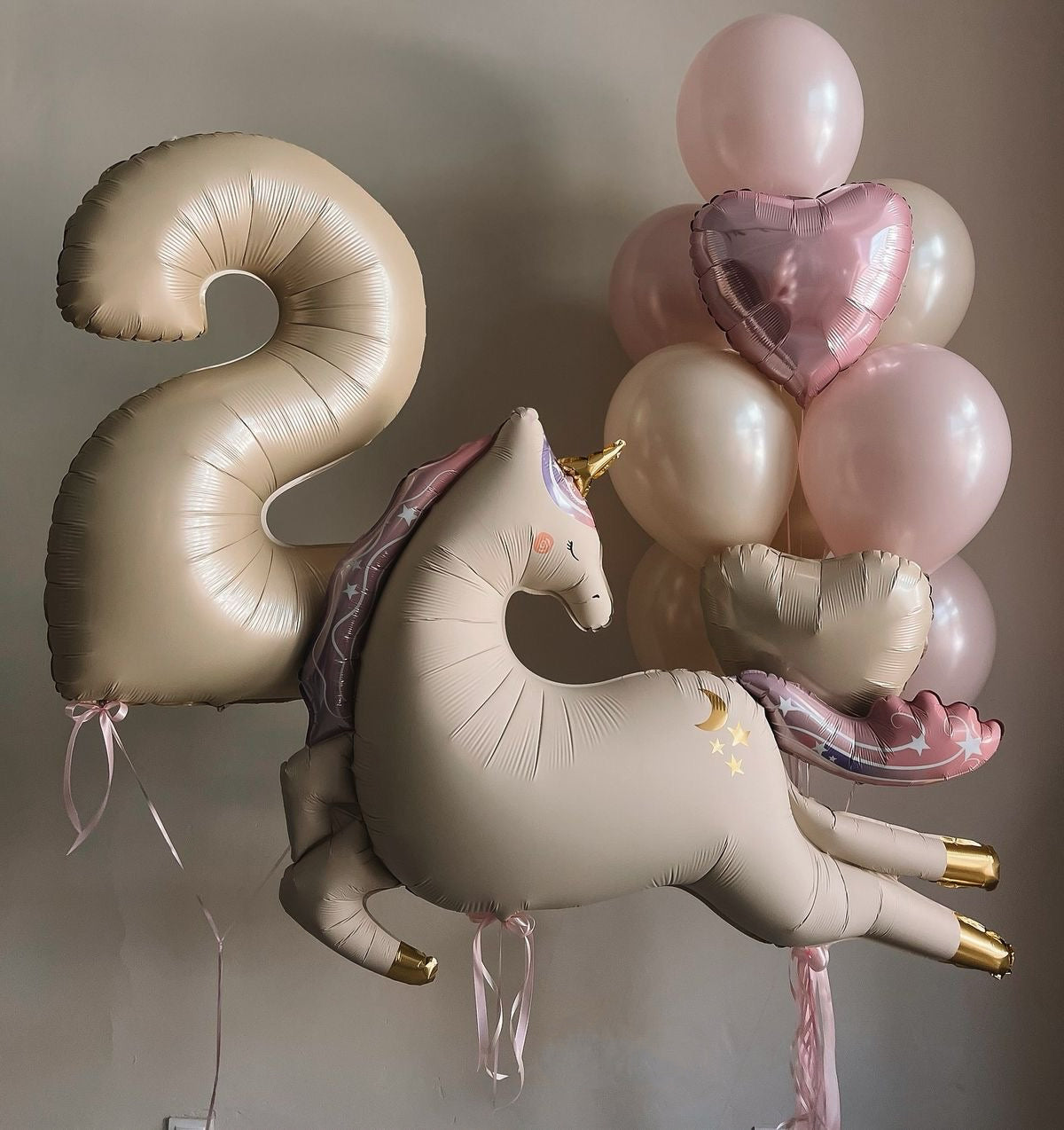 Unicorn Birthday Balloon Set 🦄✨